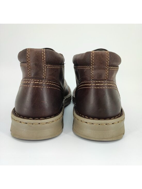 Clarks Vanek Mid Men’s 10 US Shoes Leather Brown Comfort Boots 26136704 main image 4